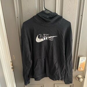 Nike Women Black Sweatshirt